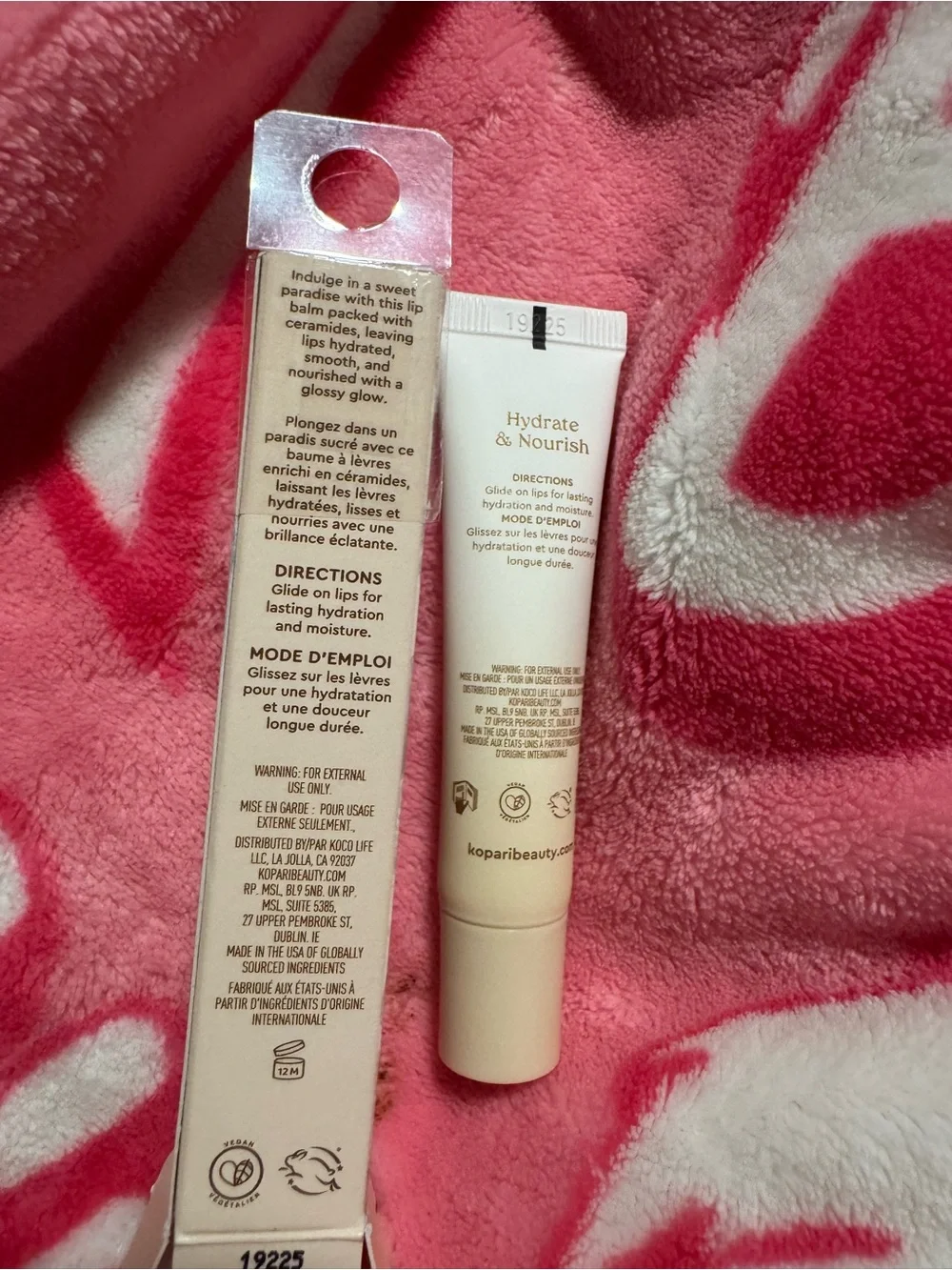 Kopari Lip Love Moisture Balm - Soft Vanilla - New in box